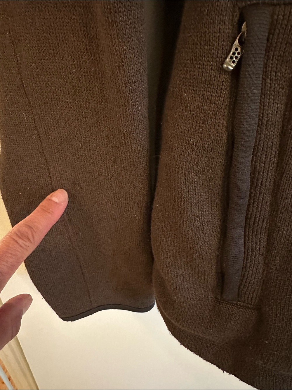 Patagonia brown Hooded Fleece Jacket - Picture 8 of 13